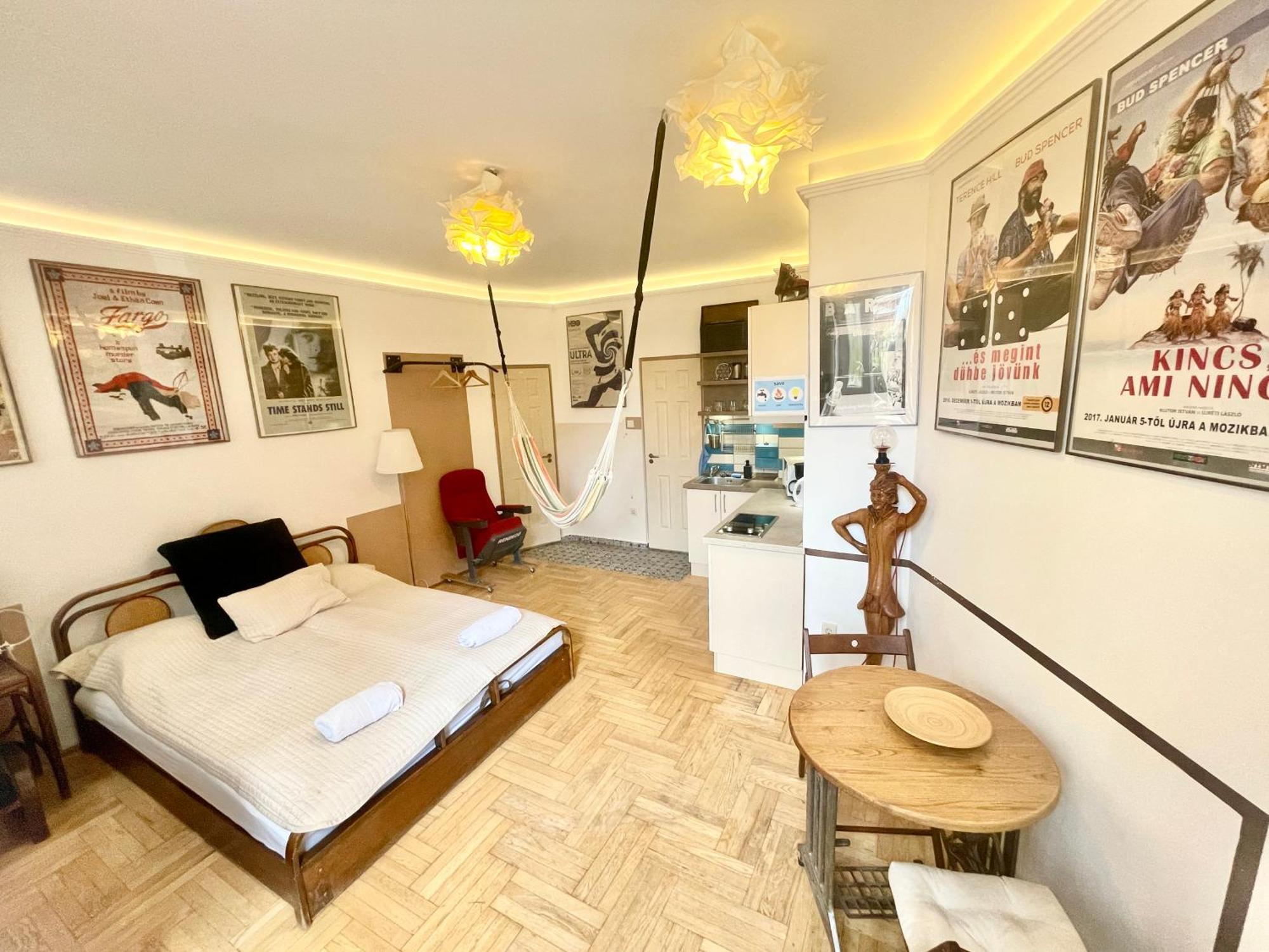 Appartement Film Poster Or Coffee Basement With Terrace Budapest